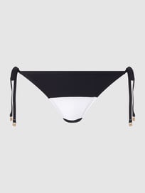 Bikini-Hose mit Schnürung Modell 'Avocah' von Barts Grau / Schwarz - 38