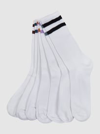 Socken im 7er-Pack von URBAN CLASSICS Weiß - 10