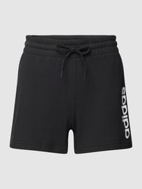 Korte broek met labeldetail van ADIDAS SPORTSWEAR Grijs / zwart - 43
