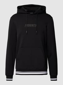 Hoodie mit Kontraststreifen von Antony Morato Grau / Schwarz - 16