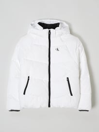 Steppjacke mit abnehmbarer Kapuze  von Calvin Klein Jeans Weiß - 35