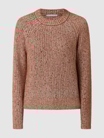Pullover van katoenmix  van BETTY & CO GREY Bruin - 16