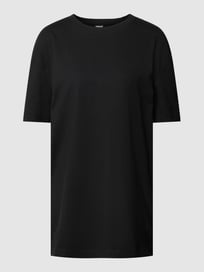 Oversized T-shirt met extra brede schouders van URBAN CLASSICS Grijs / zwart - 45