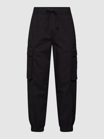 Cargobroek met labelstitching van CHAMPION Grijs / zwart - 13