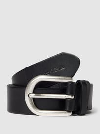 Gürtel mit Label-Details von Marc O'Polo Grau / Schwarz - 4