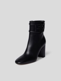 Ankle Boots mit Blockabsatz von Bally Grau / Schwarz - 4