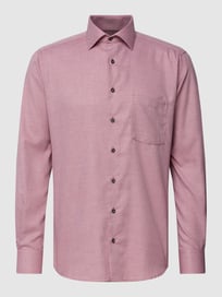 Business-Hemd mit Sportmanschetten Modell 'Kent' von Eterna Rot - 22