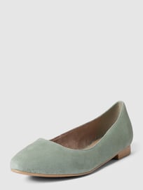 Ballerina's met puntig model van Tamaris Blauw / turquoise - 29