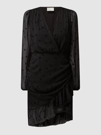 Jurk van organza met polkadots  van Neo Noir Grijs / zwart - 12
