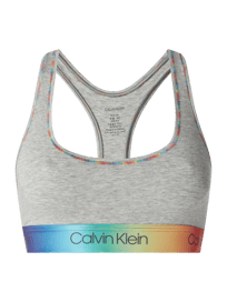 Bustier met racerback  van Calvin Klein Underwear Grijs / zwart - 29