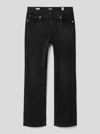 Jeans mit Label-Details Modell 'CLARK' von Jack & Jones Grau / Schwarz - 5