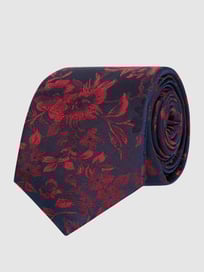 Krawatte aus Seide (6,5 cm) von Willen Rot - 16