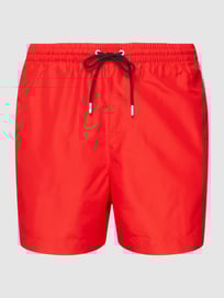 Zwembroek met labeldetails van Calvin Klein Underwear Rood - 25