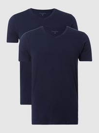 T-shirt, per twee verpakt van Christian Berg Men Blauw / turquoise - 16