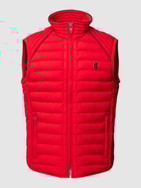 Steppweste mit Stehkragen Modell 'MOLECULE' von Wellensteyn Rot - 32