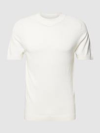 T-shirt met raglanmouwen van Selected Homme Wit - 19