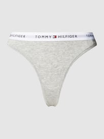 String met logoband van TOMMY HILFIGER Grijs / zwart - 41