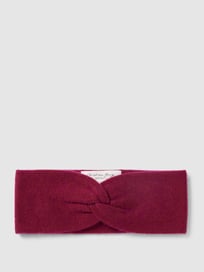 Stirnband aus Kaschmir mit Knoten-Detail von Christian Berg Woman Rot - 8