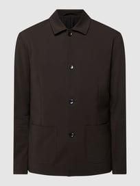 Jacke mit Knopfleiste  von Esprit Collection Grau / Schwarz - 38