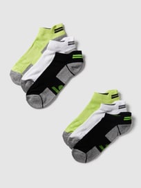 Sneakersocken mit eingewebtem Label-Detail im 6er-Pack von SKECHERS Gelb - 16