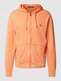 Sweatjack met labelstitching van Polo Ralph Lauren Oranje - 36