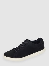 Sneakers van suède, model 'Galaxy'  van Jack & Jones Blauw / turquoise - 4