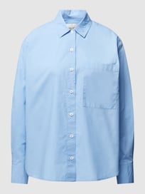 Hemdbluse aus Baumwolle von Marc O'Polo Denim Blau / Türkis - 35