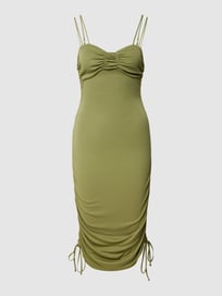 Knielanges Kleid mit Tunnelzug -  AMP X P&C von Alex Mariah Peter X P&C Grün - 2