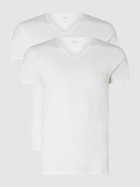 Regular fit T-shirt in set van 2 stuks van Puma Wit - 32