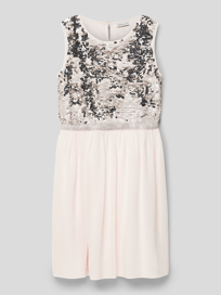 Kleid mit Wendepailletten von Happy Girls Orange - 48
