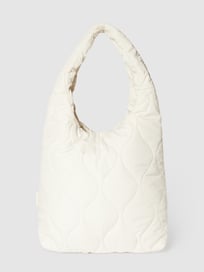 Handtas met labeldetails, model 'Maily' van Marc O'Polo Wit - 40