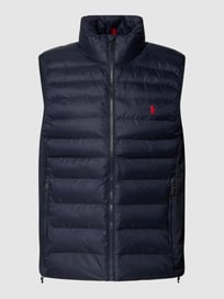 Steppweste mit Label-Stitching Modell 'TERRA' von Polo Ralph Lauren Blau / Türkis - 24