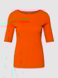 T-shirt met boothals van Christian Berg Woman Oranje - 48