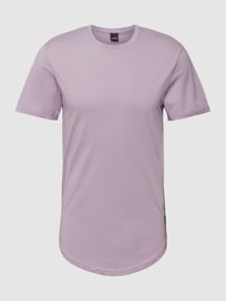 T-Shirt mit Label-Patch Modell 'MATT' von Only & Sons Lila - 8
