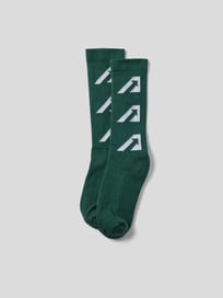 Socken mit Label-Print von Autry Grün - 15