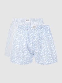Boxershorts aus Baumwolle im 2er-Pack von Jockey Weiß - 16