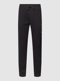 Sweatpants mit Label-Print von Tommy Hilfiger Grau / Schwarz - 42