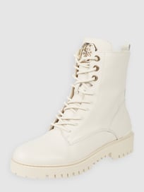 Boots aus Leder von Guess Weiß - 40