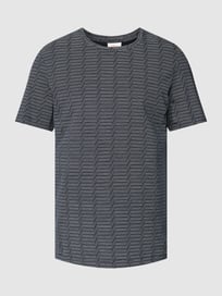 T-shirt met all-over print van s.Oliver RED LABEL Blauw / turquoise - 39