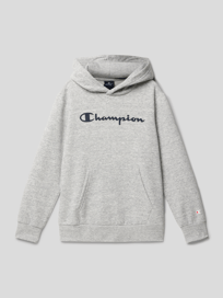 Hoodie mit Logo-Print von CHAMPION Grau / Schwarz - 7