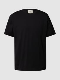 T-Shirt mit Rundhalsausschnitt von Stylebop Grau / Schwarz - 38