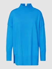 Gebreide pullover met opstaande kraag van s.Oliver RED LABEL Blauw / turquoise - 31