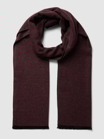 Schal mit Allover-Muster von Christian Berg Men Rot - 7