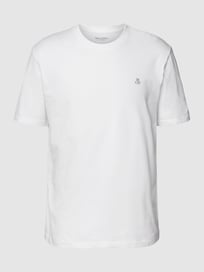 T-Shirt mit Label-Print von Marc O'Polo Weiß - 28