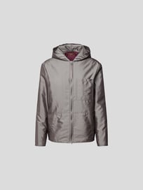 Jacke in schimmernder Optik von Lardini Grau / Schwarz - 19