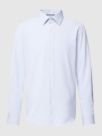 Regular Fit Business-Hemd mit Allover-Muster Modell 'Joe' von BOSS Weiß - 34