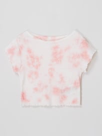 T-Shirt im Batik-Look Modell 'Hermione' von Pepe Jeans Rosa - 38