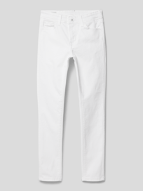 Jeans mit Label-Patch Modell 'PIXLETTE' von Pepe Jeans Weiß - 25