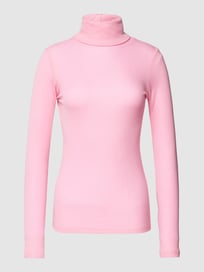 Longsleeve mit Rollkragen Modell 'Ina' von mbyM Rosa - 47