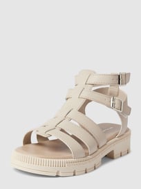 Sandalen met doornsluiting van Tom Tailor Wit - 45